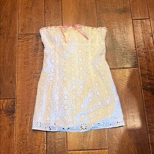 Forever 21 White Floral Pattern Dress